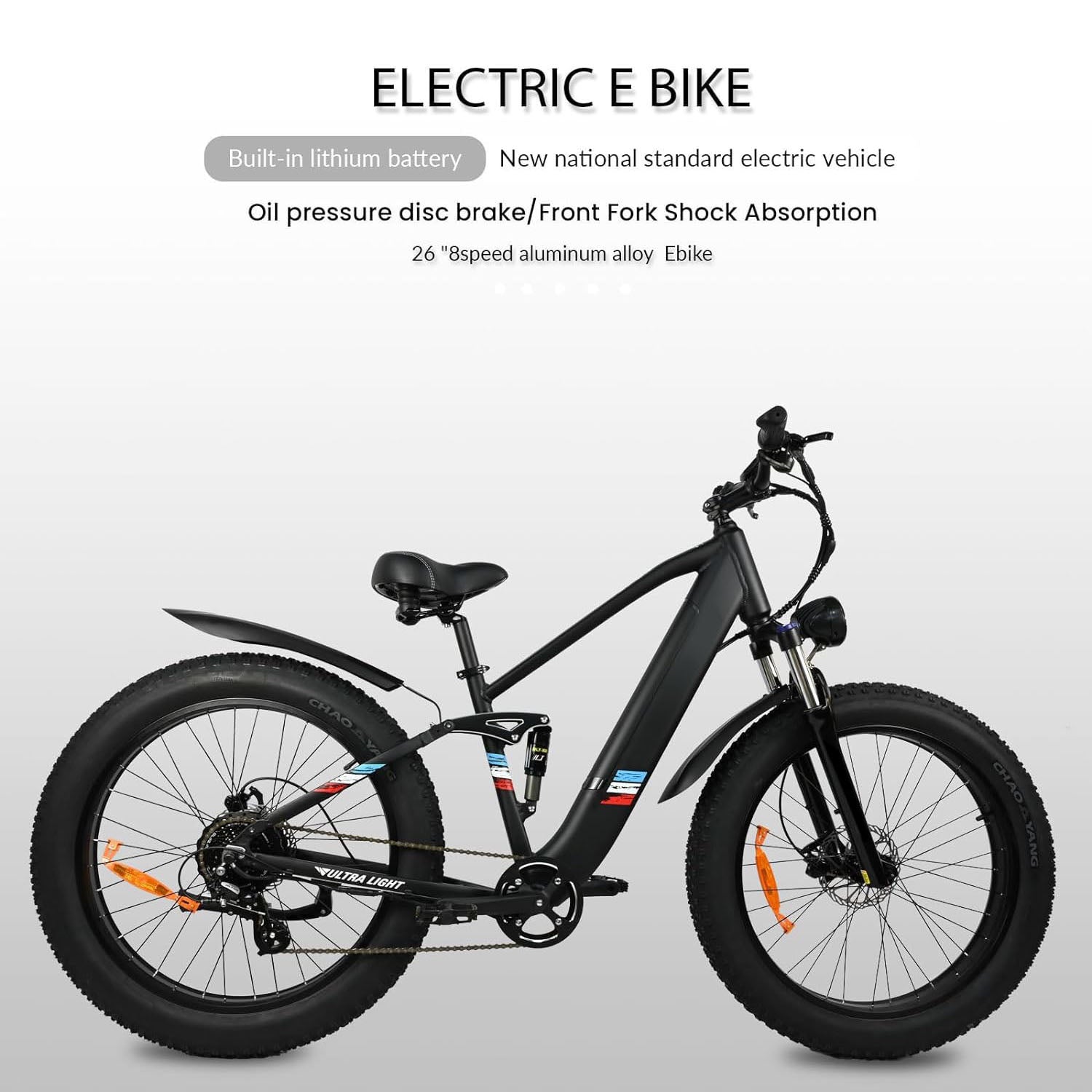 Speed Bike VTT Électrique 70 km/h 29 Pouces RX500 53cm 700Wh, 21/53 cm, 700Wh
